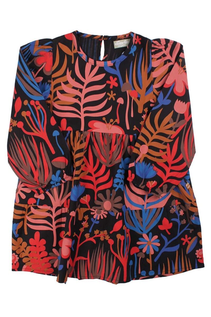 ORGANIC - Danekonfekt Dress Black WALKABOUT