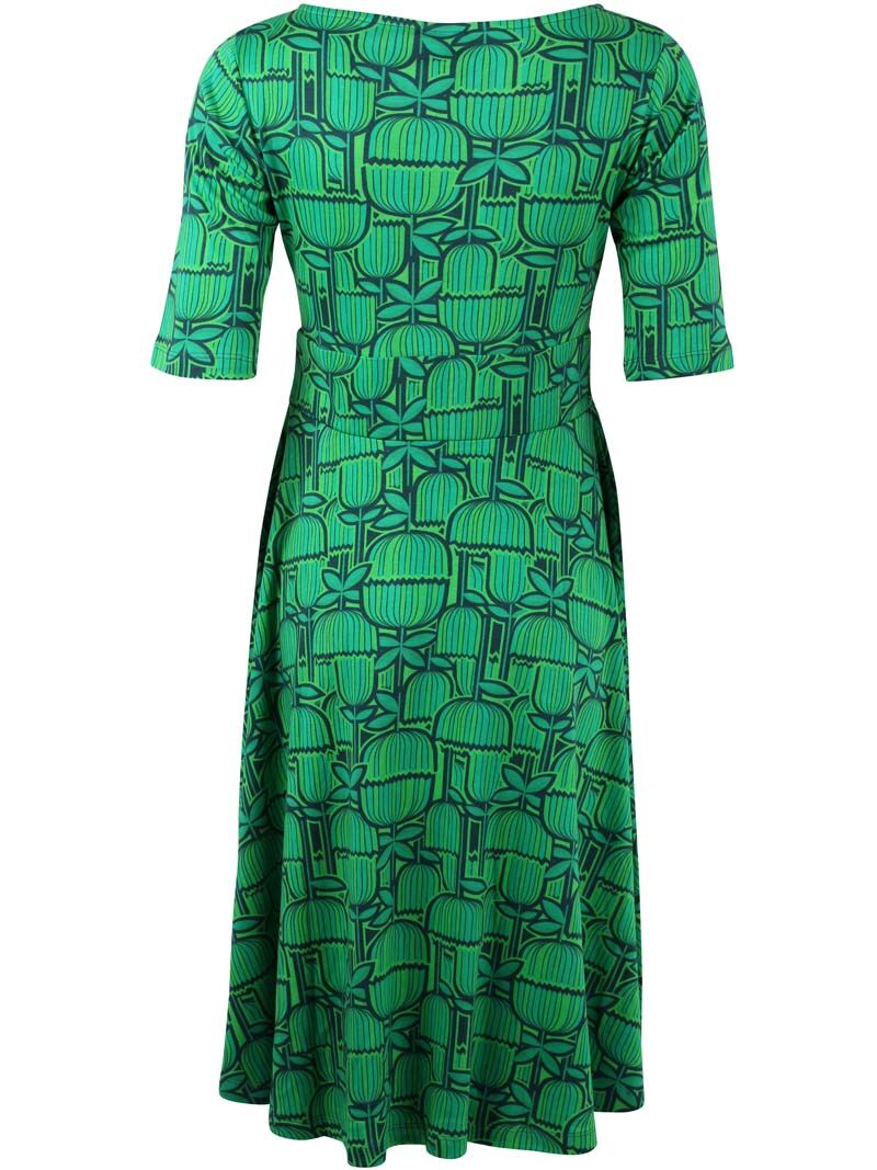 ORGANIC - Danecharlotte Interlock Dress Grass Green GERMANITE