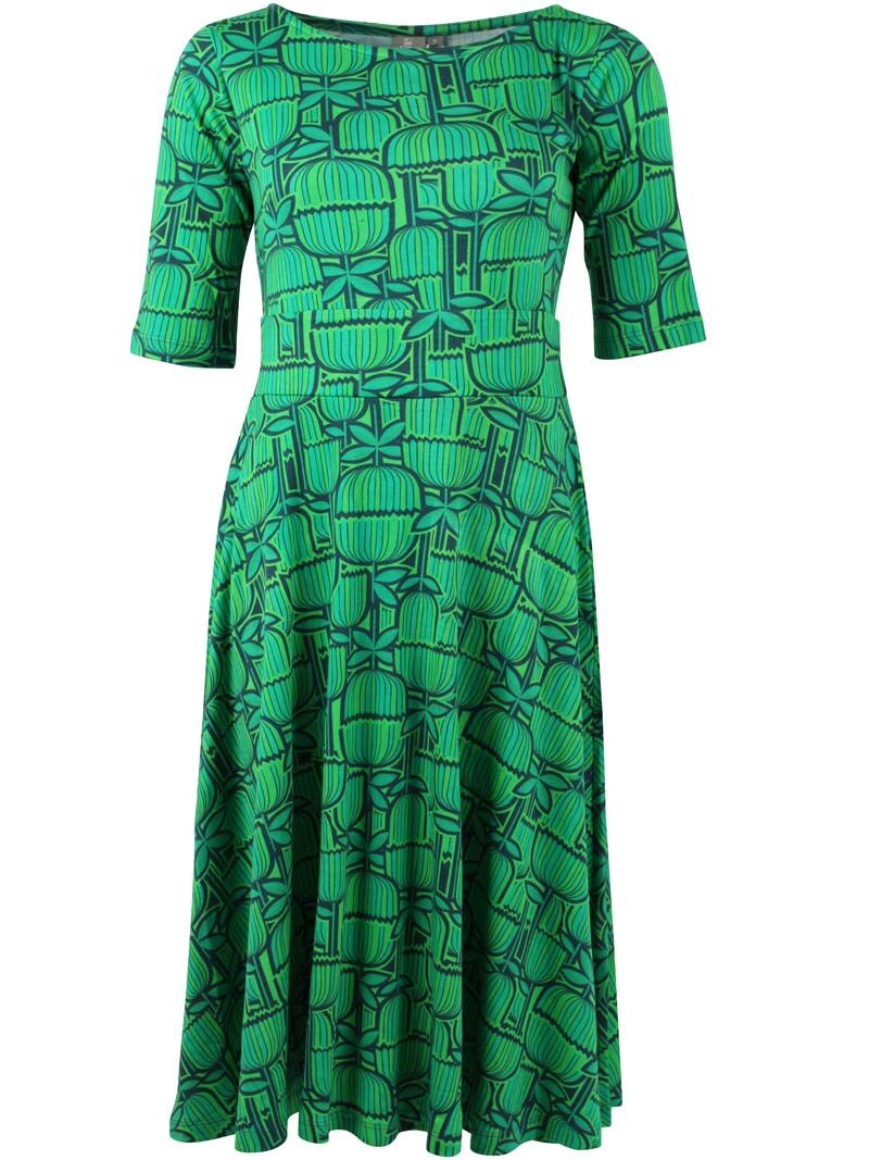 ORGANIC - Danecharlotte Interlock Dress Grass Green GERMANITE
