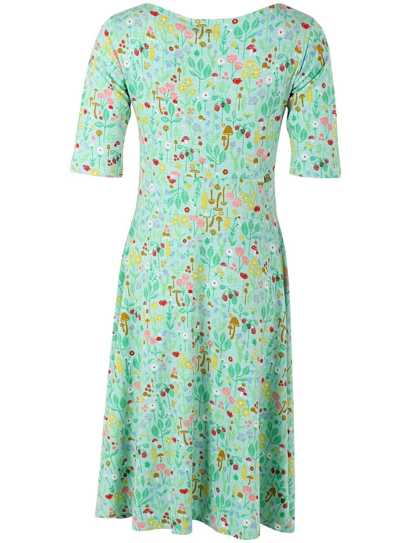 ORGANIC - Danecharlotte Viscose Dress Foam BOTANICAL