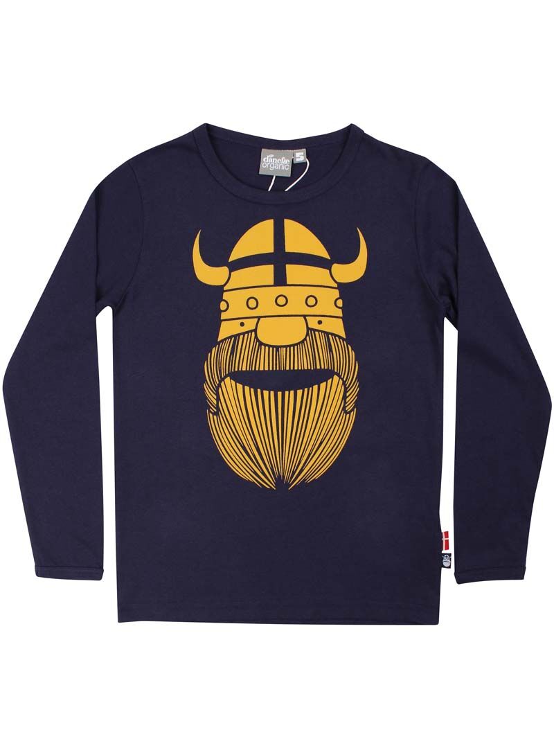 Bluse til børn med viking