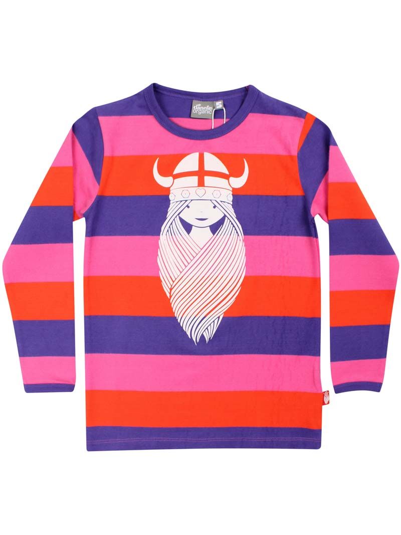 T-shirt til børn med viking