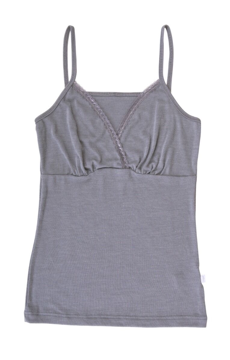 JOHA Chemise Victoria Wool/Silk Grey