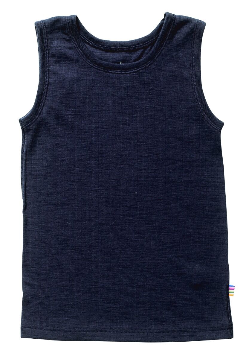 JOHA Wool Undershirt Kids Navy