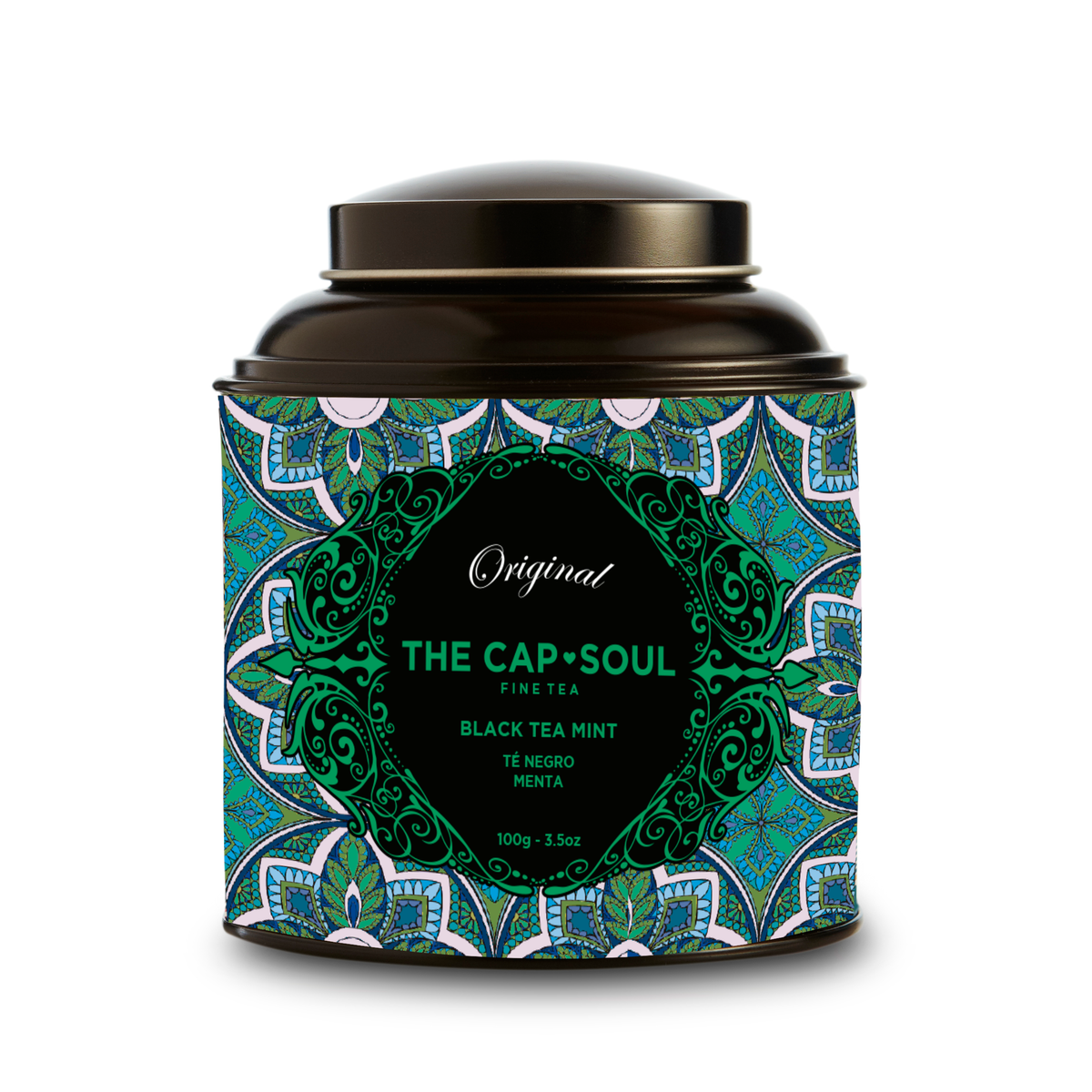 Sort te med mynte fra The Capsoul