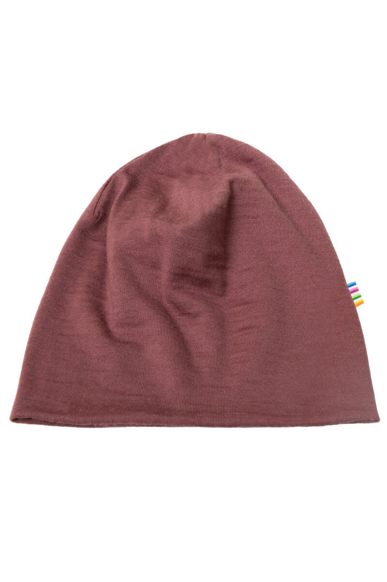 Joha Wool Beanie Double Layer Bordeaux