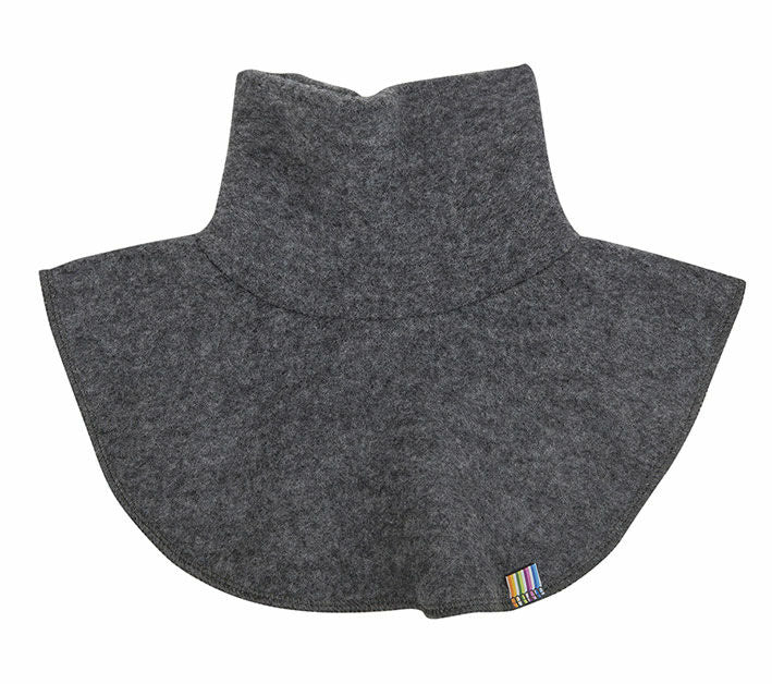 JOHA Halsedisse Uld Fleece Koks Melange