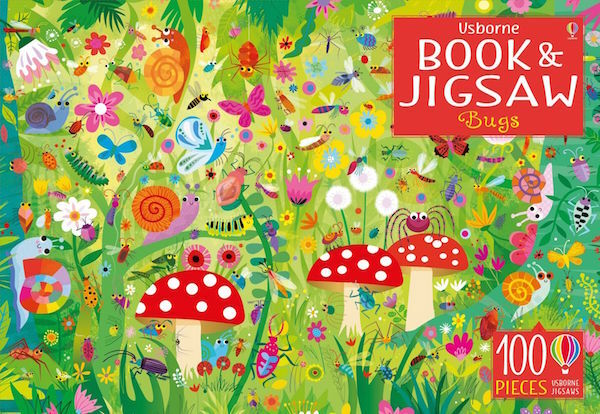 Usborne-Book & Jigsaw Bugs