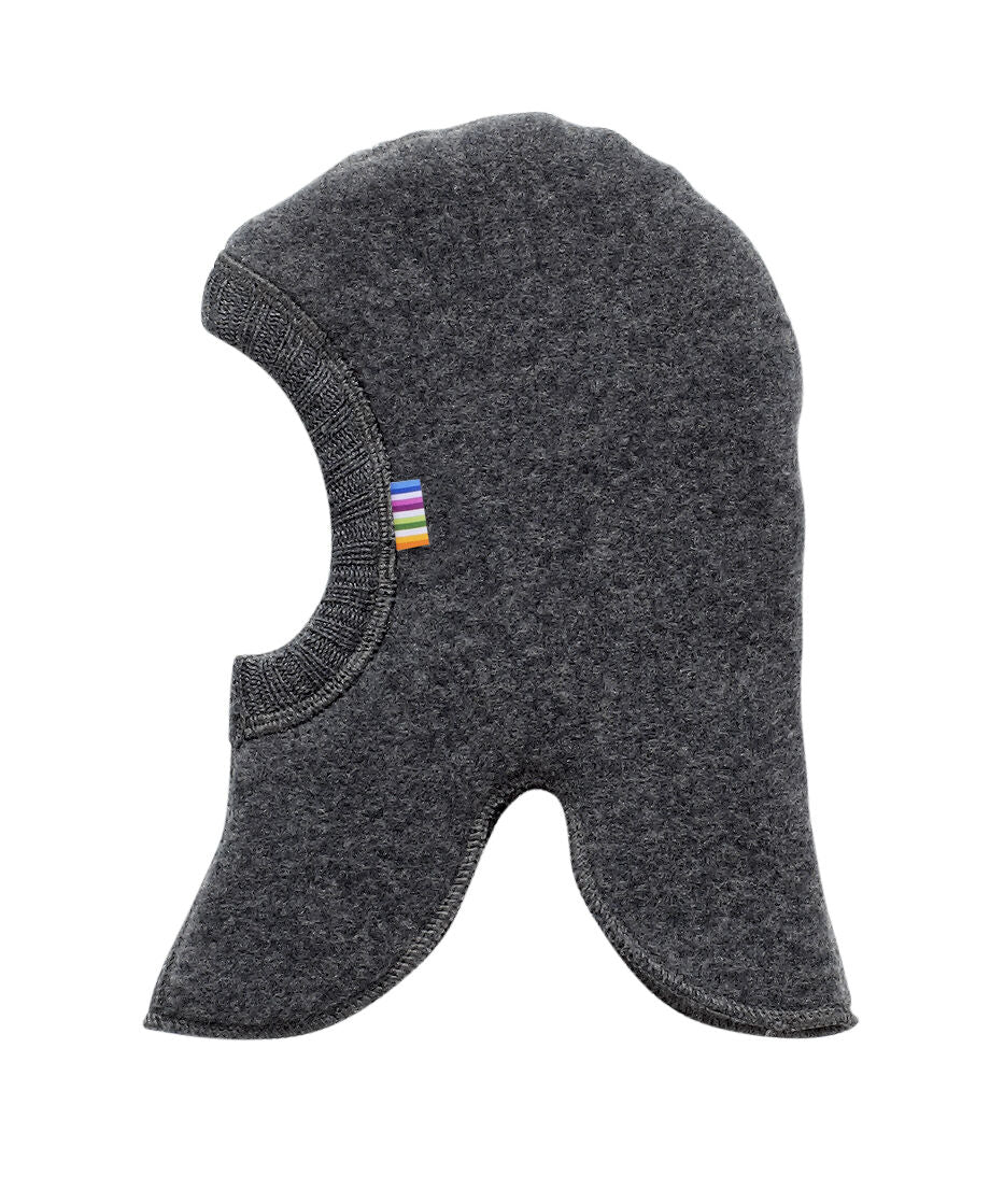 JOHA Elefanthue Uld Fleece Koks Melange