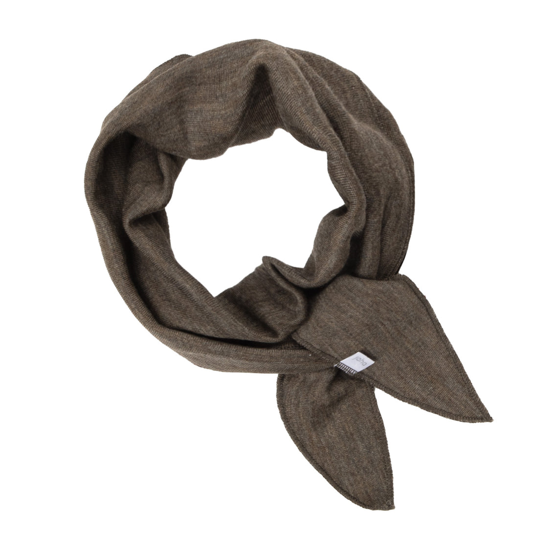 JOHA Double Layer Scarf Brown