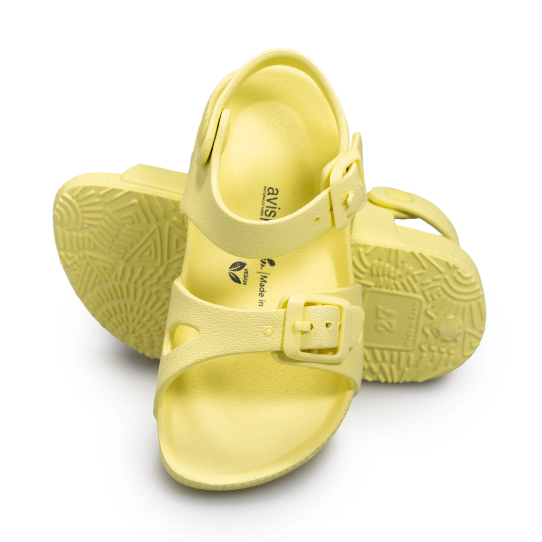 Calzame - Aitana Sandal Pastel Yellow