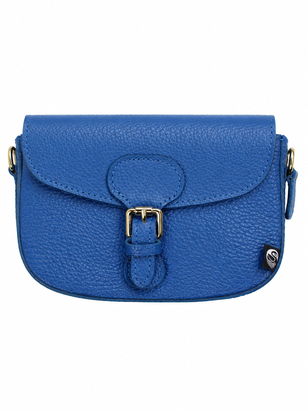ESS - Danebernadotte Leather Shoulder Bag Electric Blue