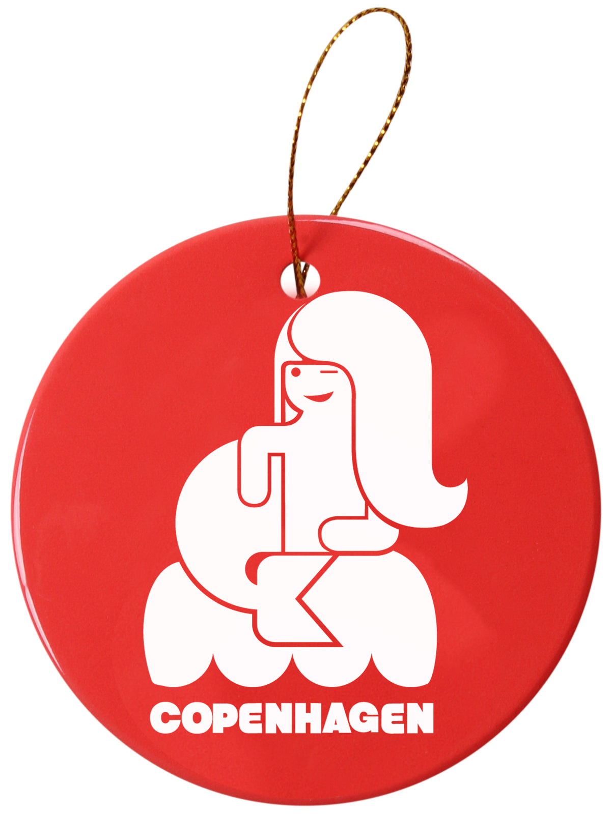 Ceramic Ornaments HAVFRUE