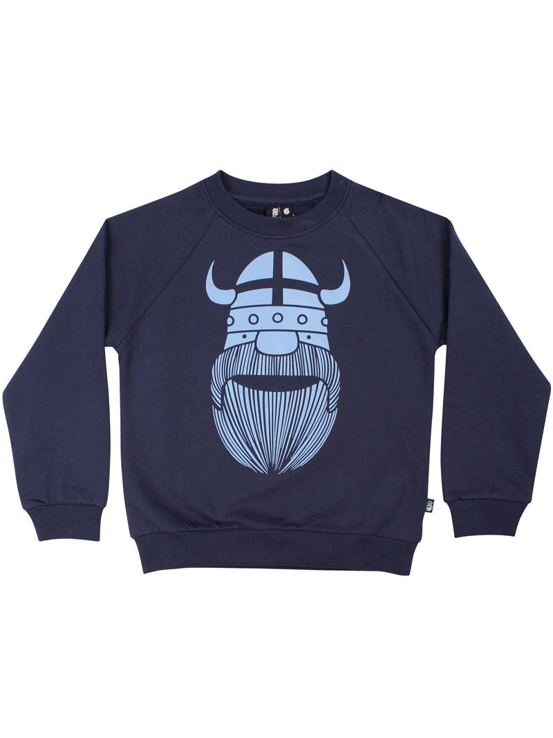 Sweater til børn med viking