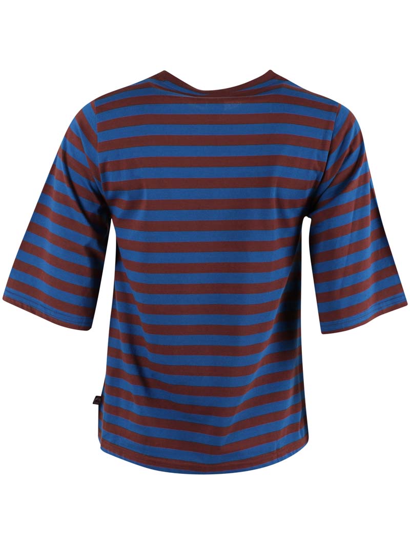 Danebasic Glad Tee Ocean Blue/Dk Merlot