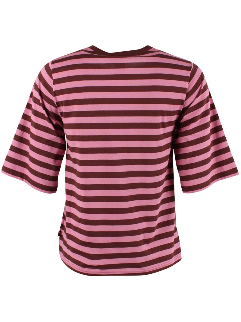 Danebasic Glad Tee Rose/Dk Merlot