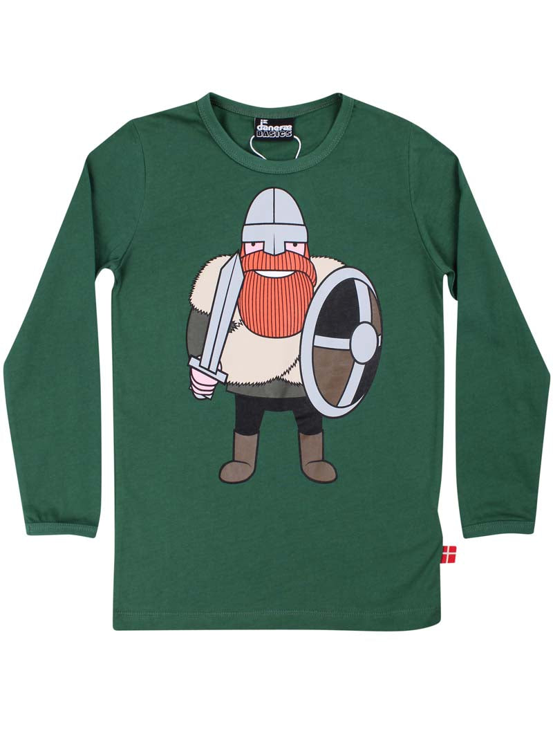 Longsleeve til børn med viking