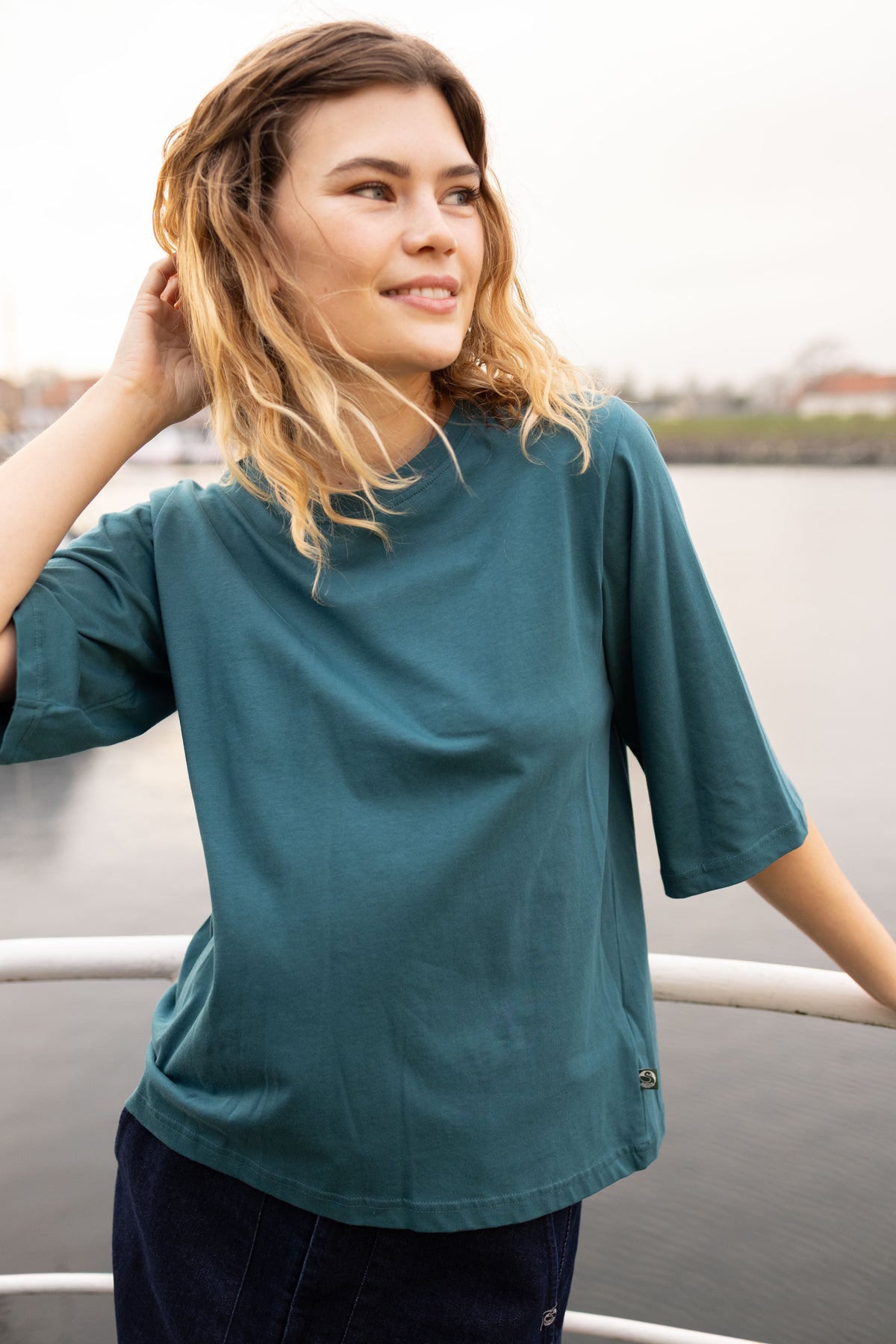 Danebasic Glad Tee Dk Slate