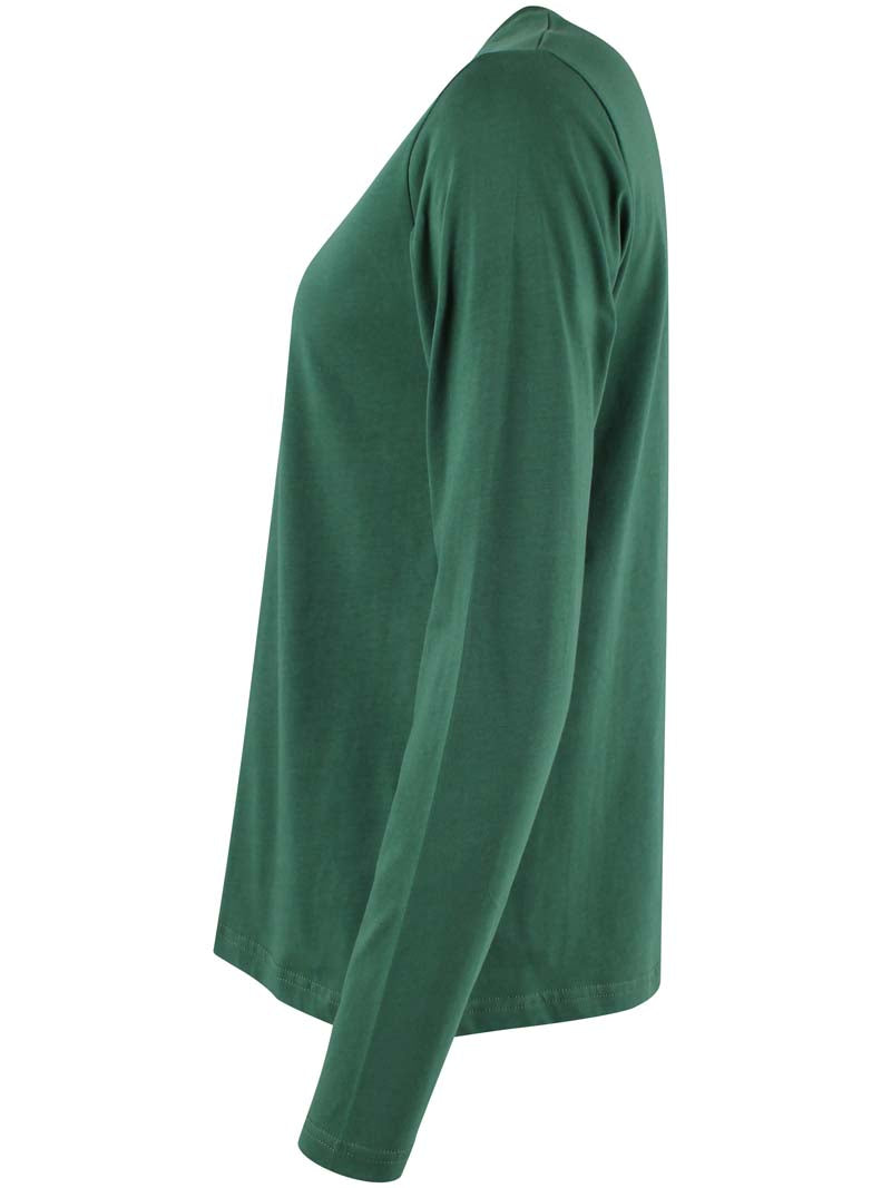 Danebasic Merry LS Tee Dk Pine