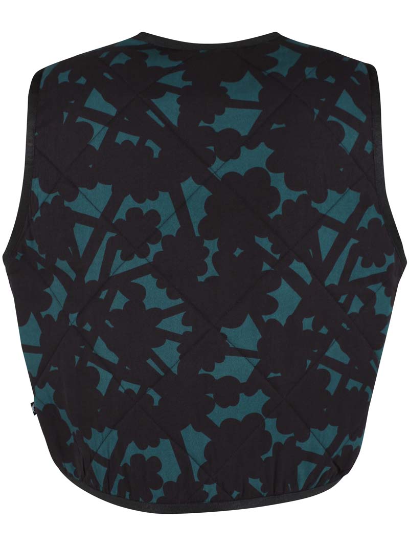 Daneblues Sateen Weste Dk Slate BRAMBLE