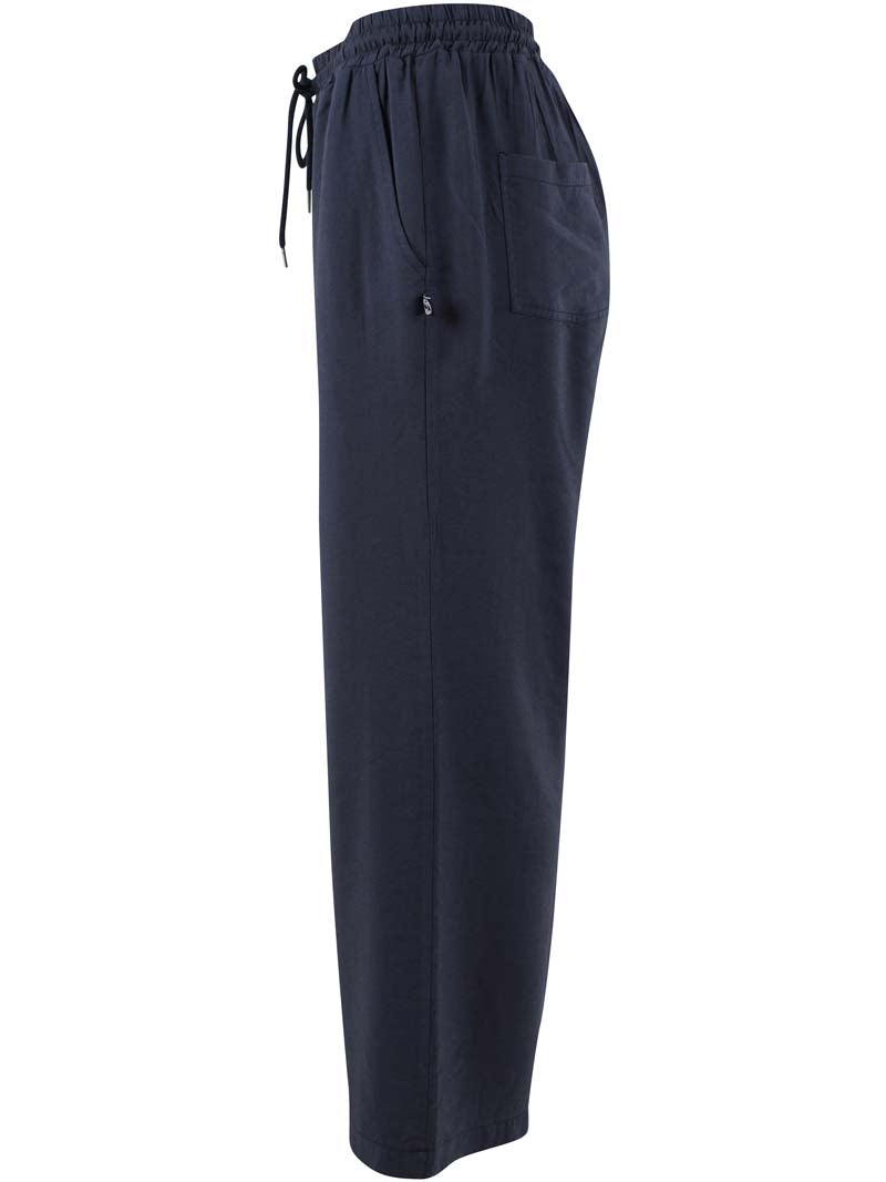Danebreeze Heavy Viscose Pants Dk Navy