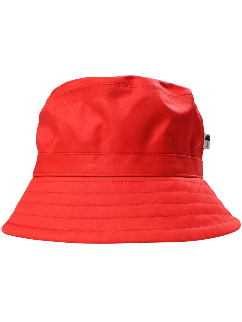 Danebucket Rain Hat Bright Red