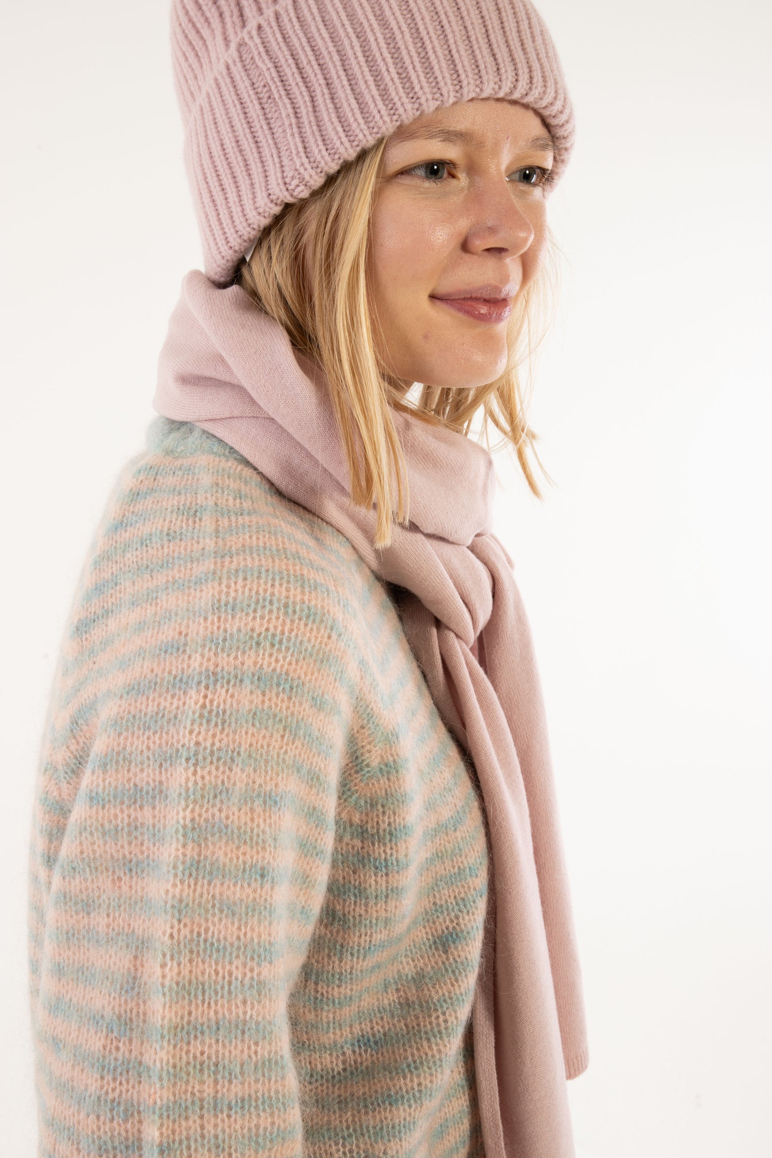 Danewarm Thoughts Merino Beanie Powder Pink