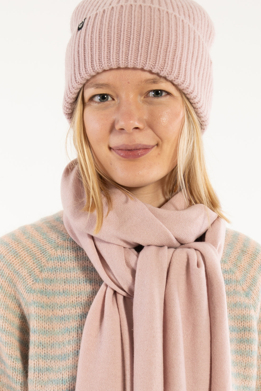 Danewarm Thoughts Merino Beanie Powder Pink