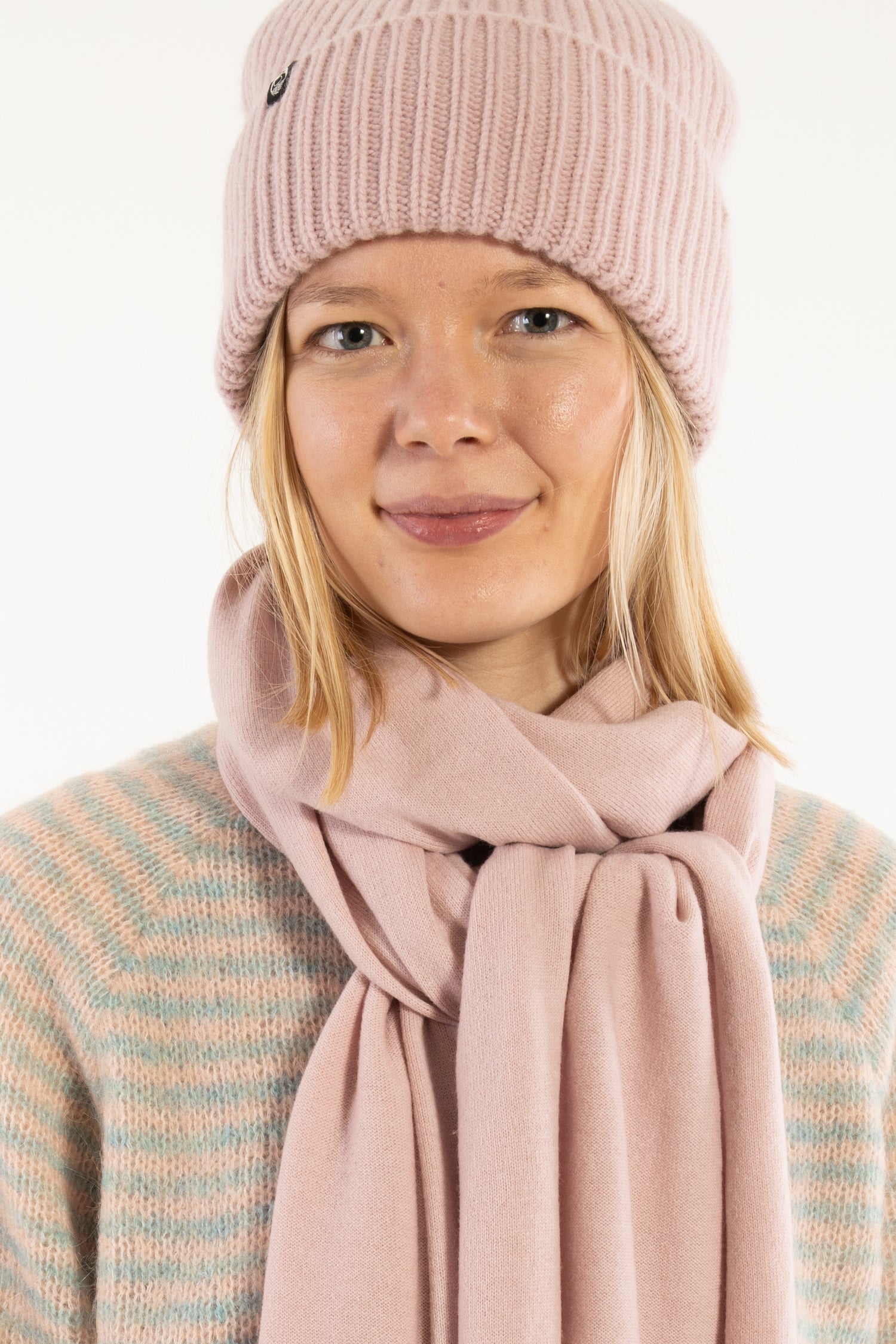 Danewarm Thoughts Merino Beanie Powder Pink