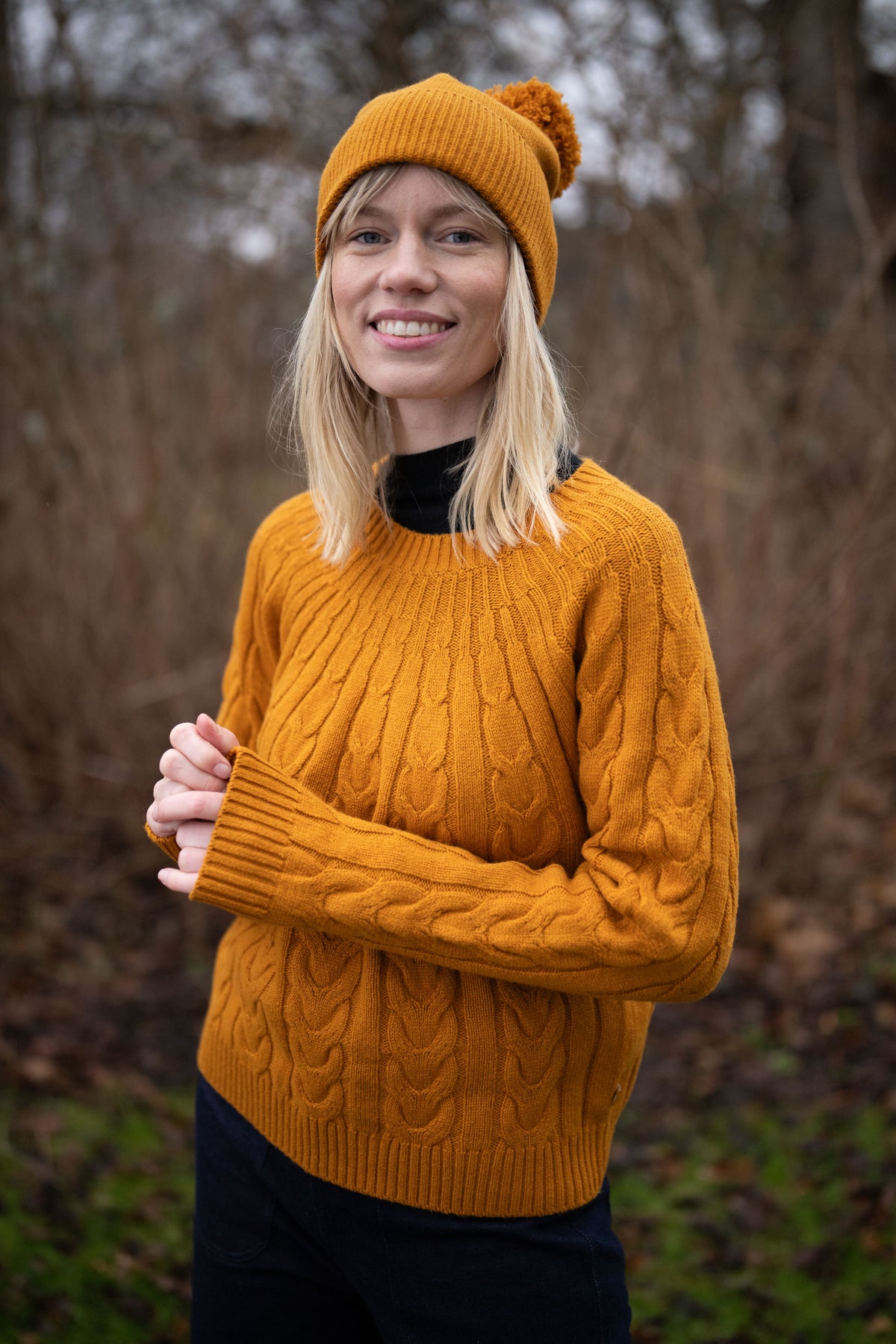 Danecables Wool Sweater Golden Honey