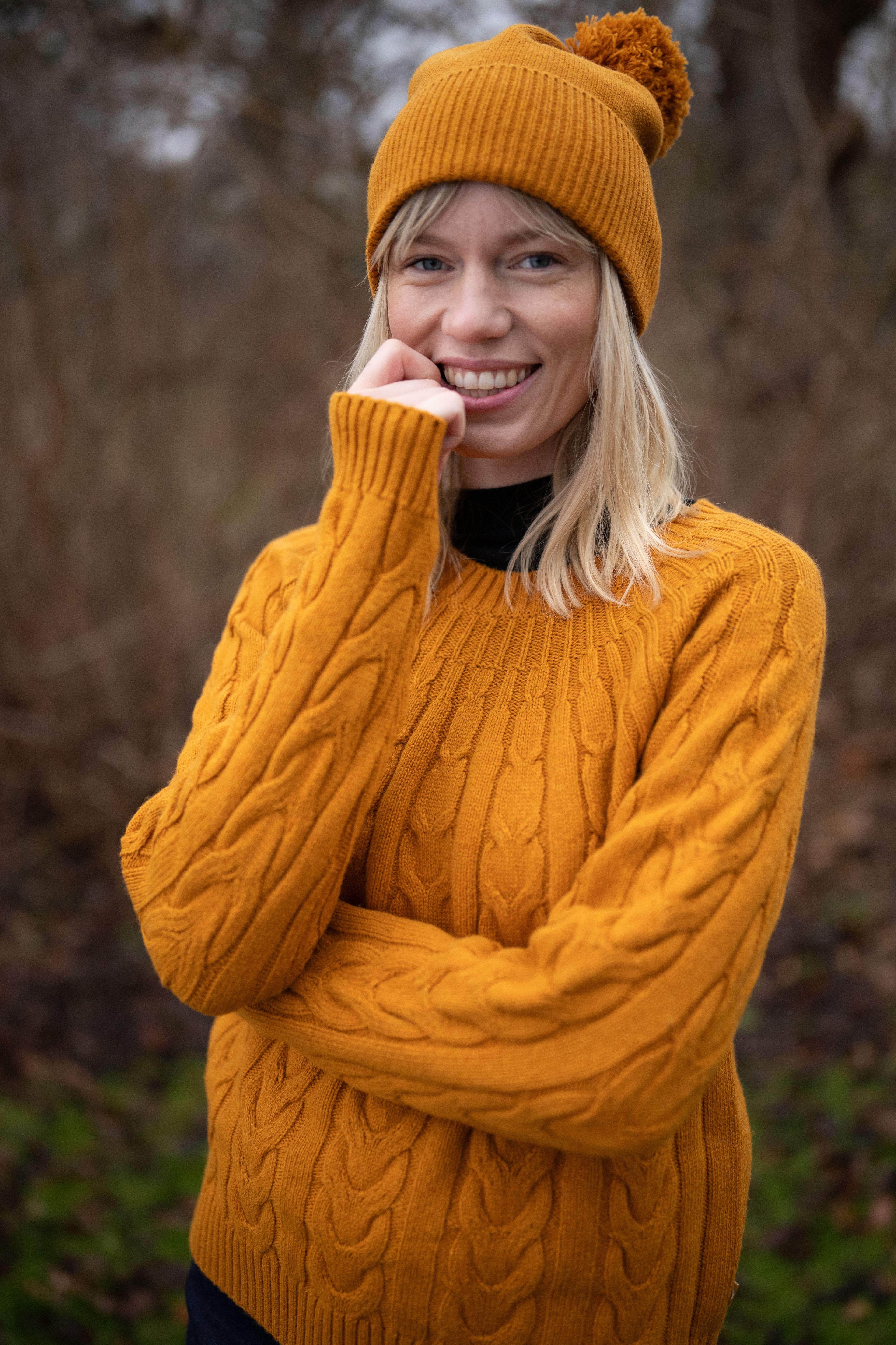 Danecables Wool Sweater Golden Honey