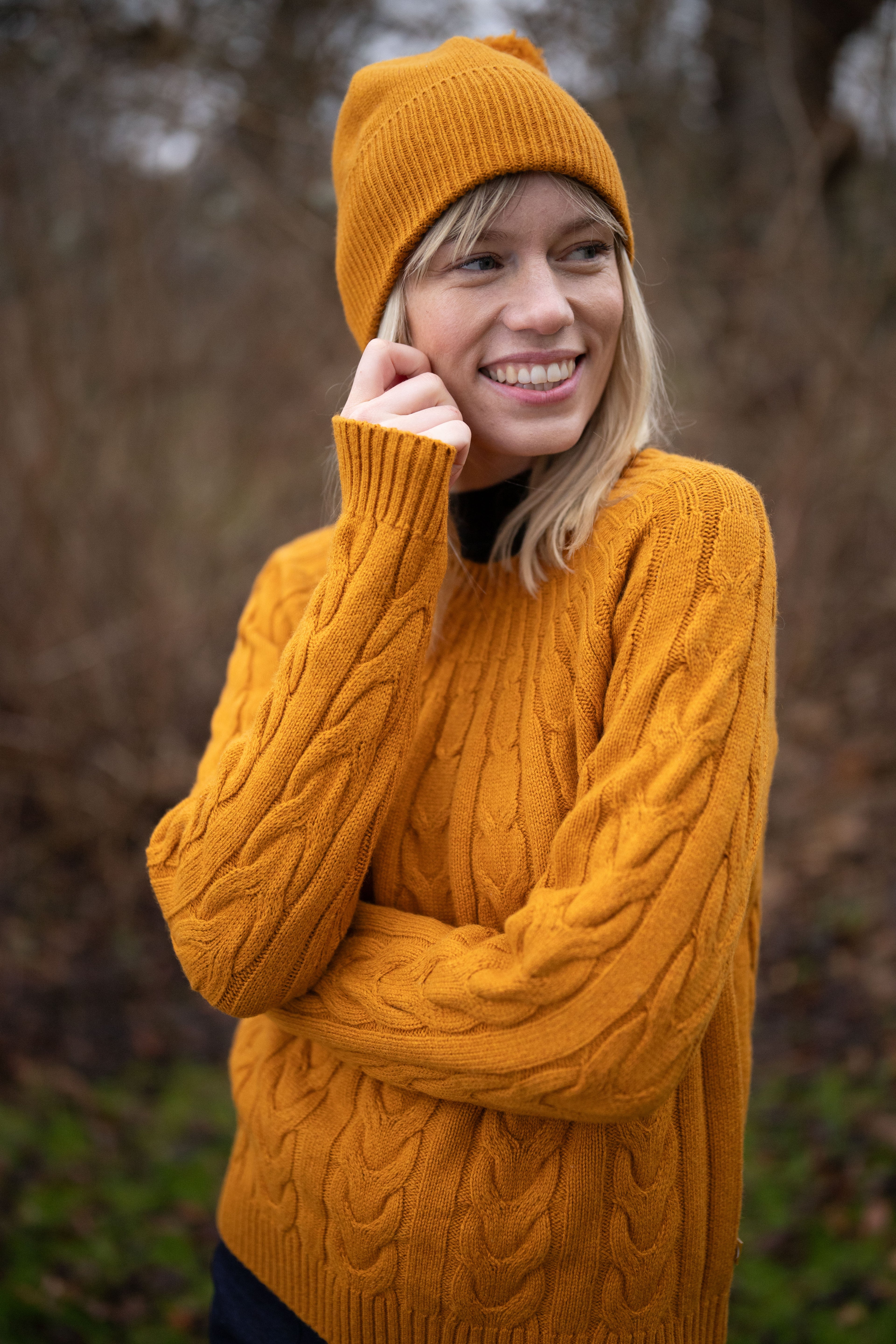 Danecables Wool Sweater Golden Honey