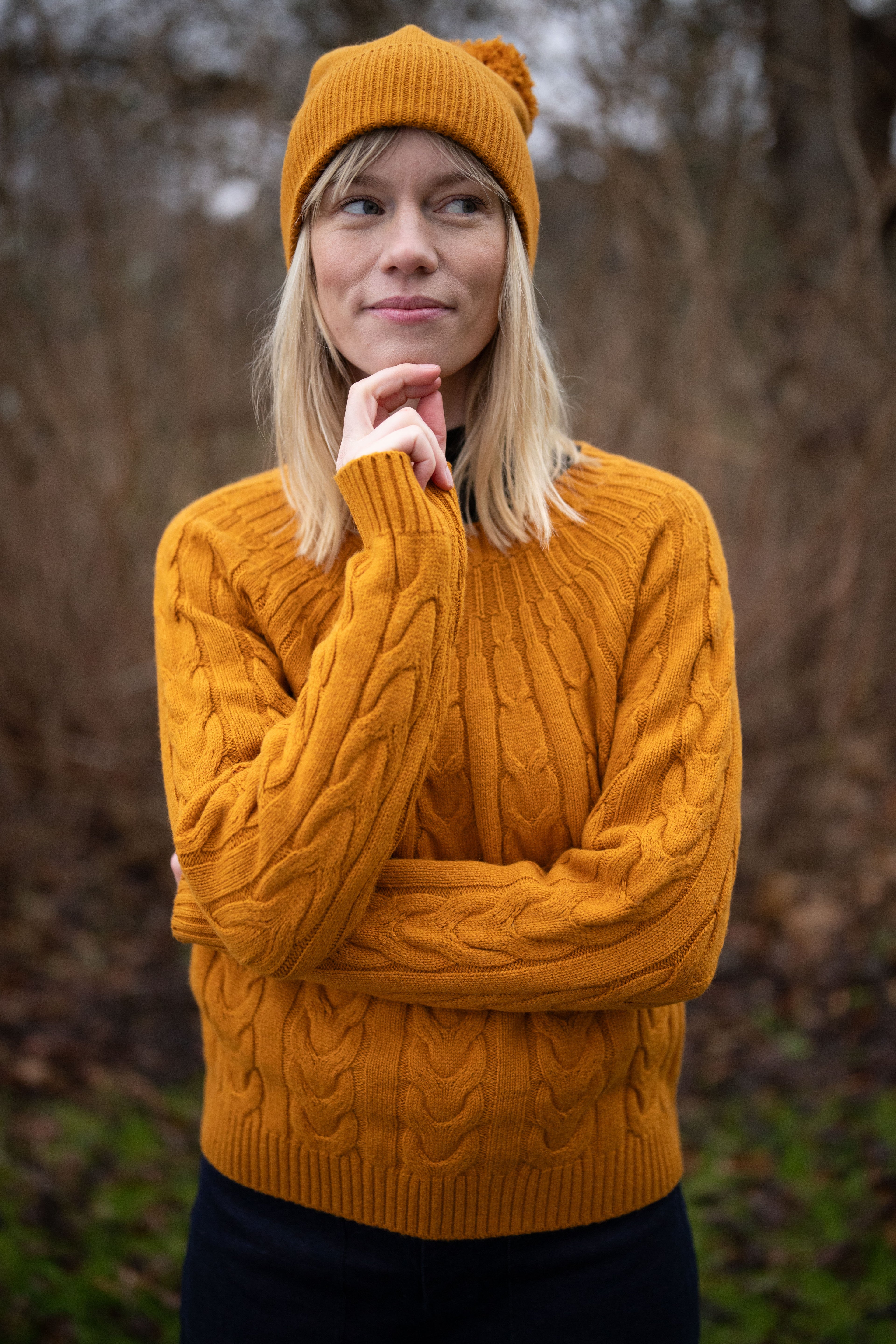 Danecables Wool Sweater Golden Honey