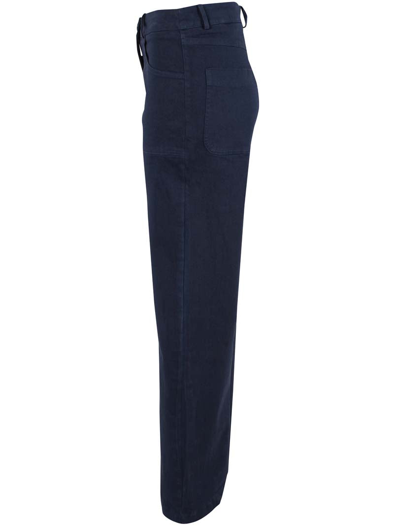Danedaisy Stretch Canvas Pants Dk Navy