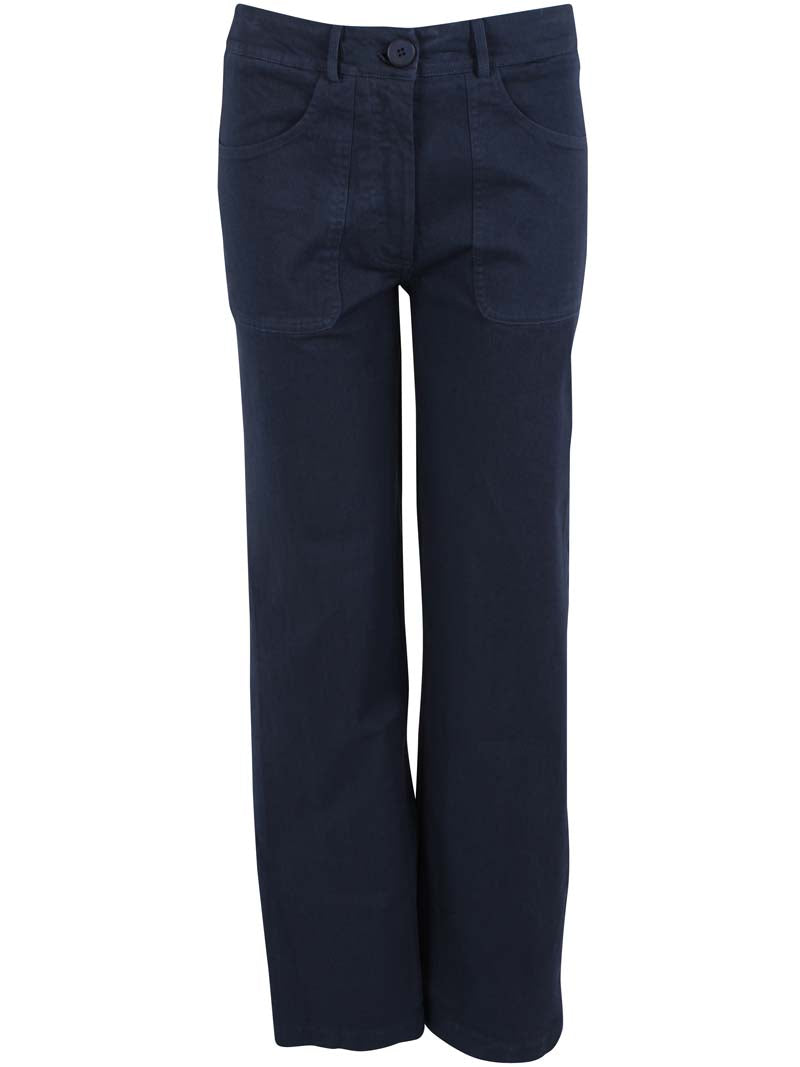 Danedaisy Stretch Canvas Pants Dk Navy