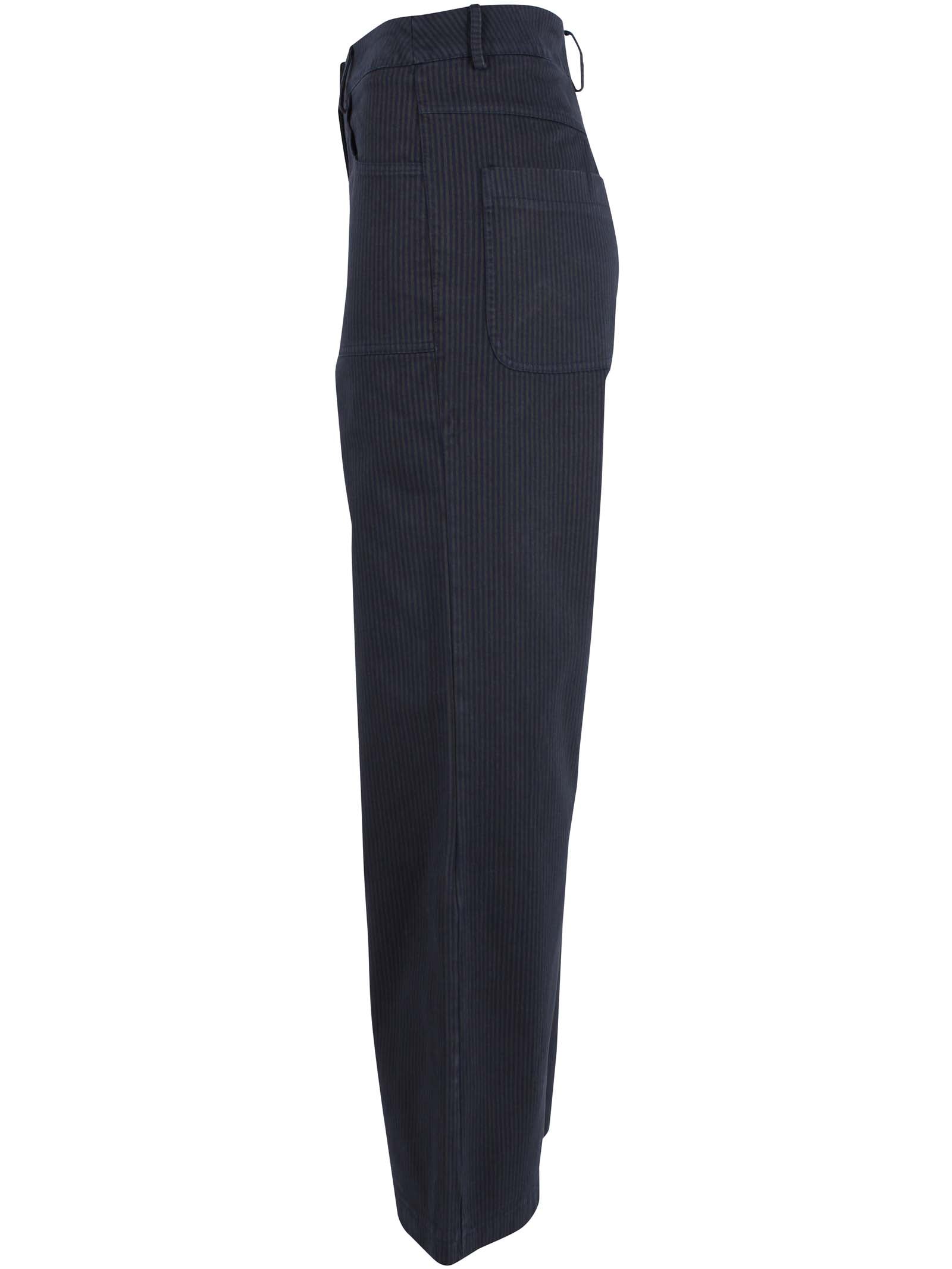Danedaisy Stretch Canvas Pants Dk Navy/Dk Army