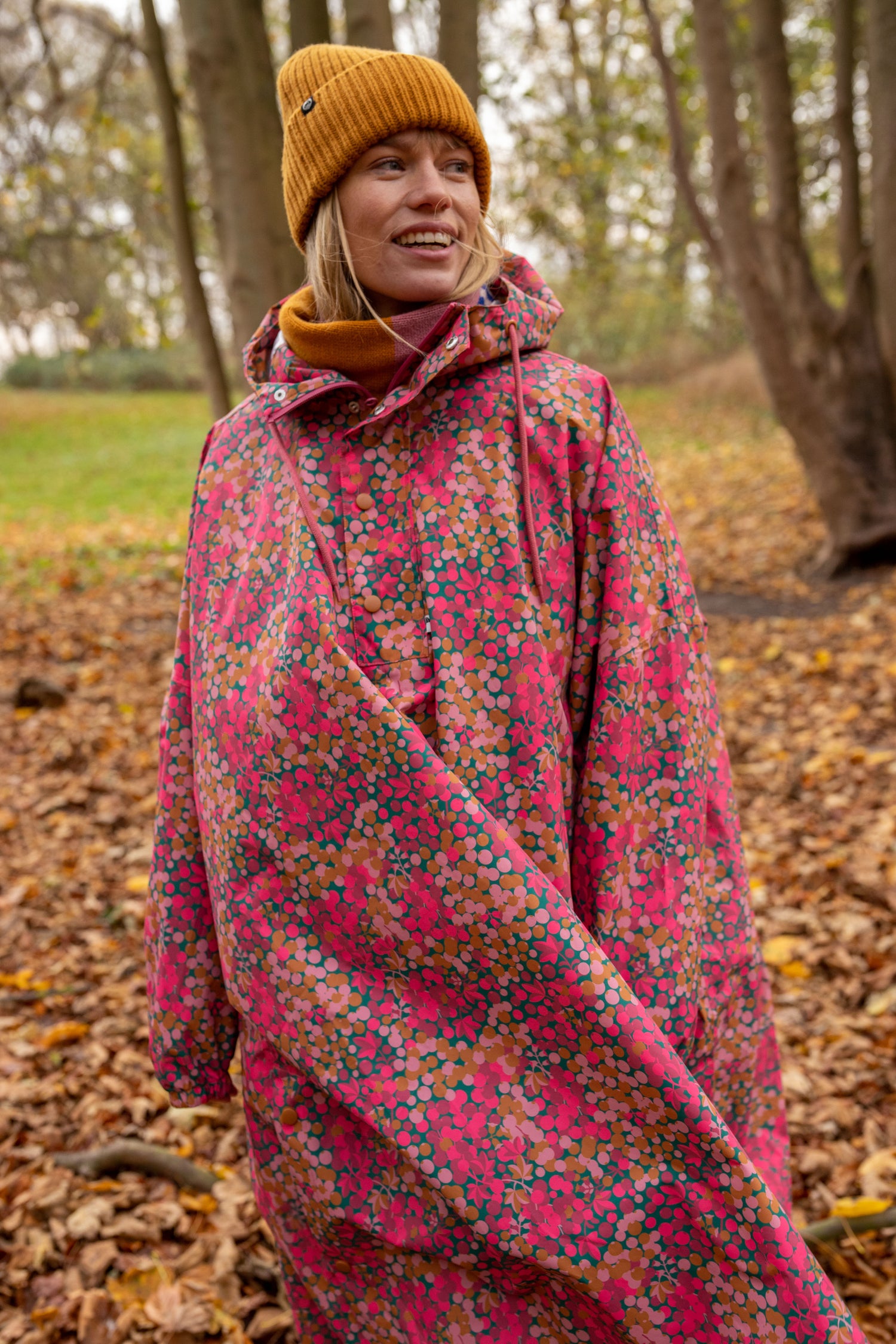 Regnslag med mønster