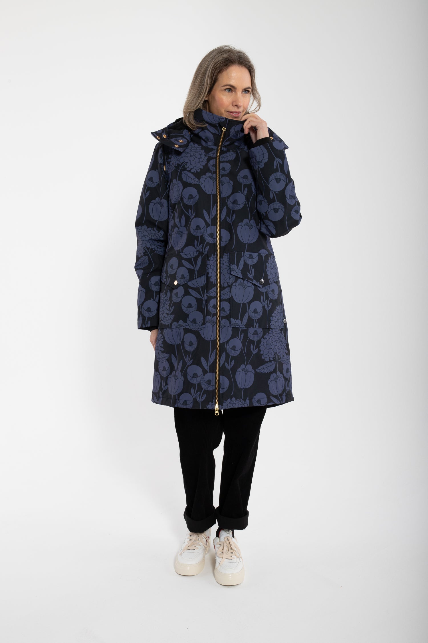 Daneturell Winter Coat Black HORTENSIA