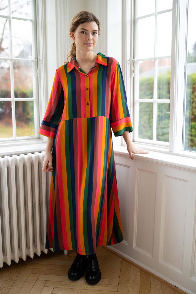 Daneharvest Viscose Dress Quantum