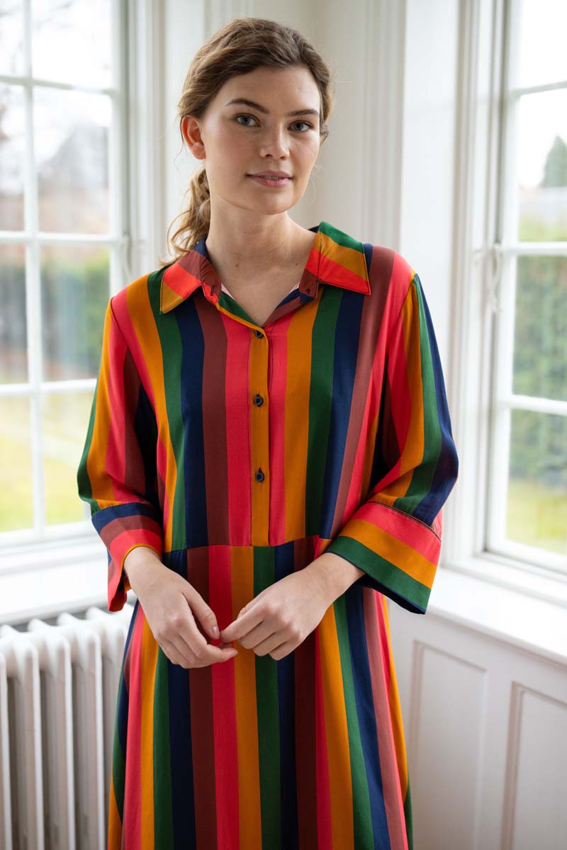 Daneharvest Viscose Dress Quantum