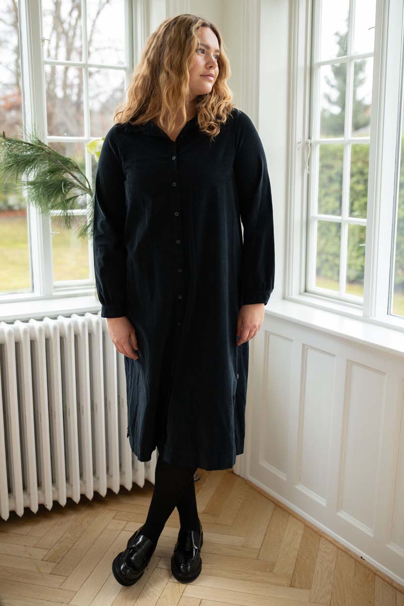 Danepippi Cord Dress Black