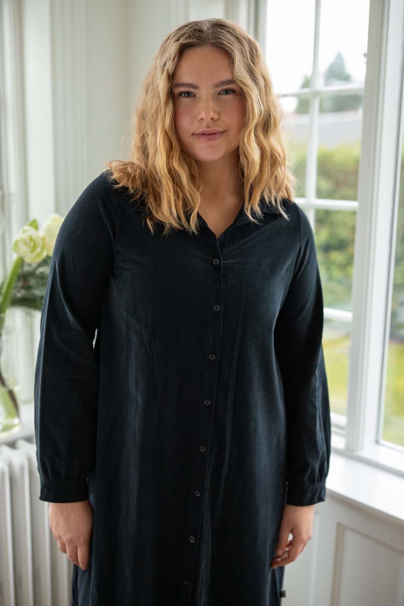 Danepippi Cord Dress Black