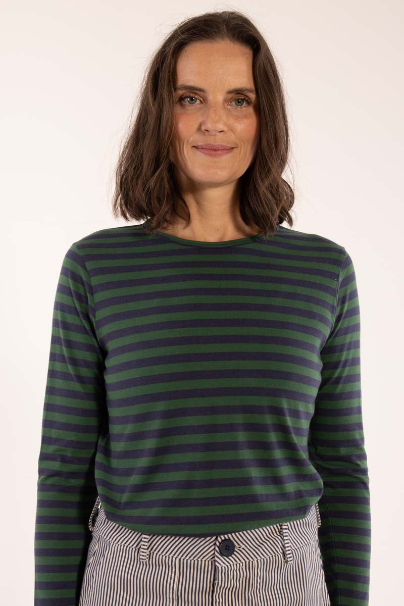 Danejubii Modal Tee Dk Navy/Dk Pine