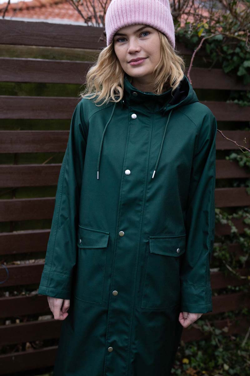 Danegarden Raincoat Dark Forrest