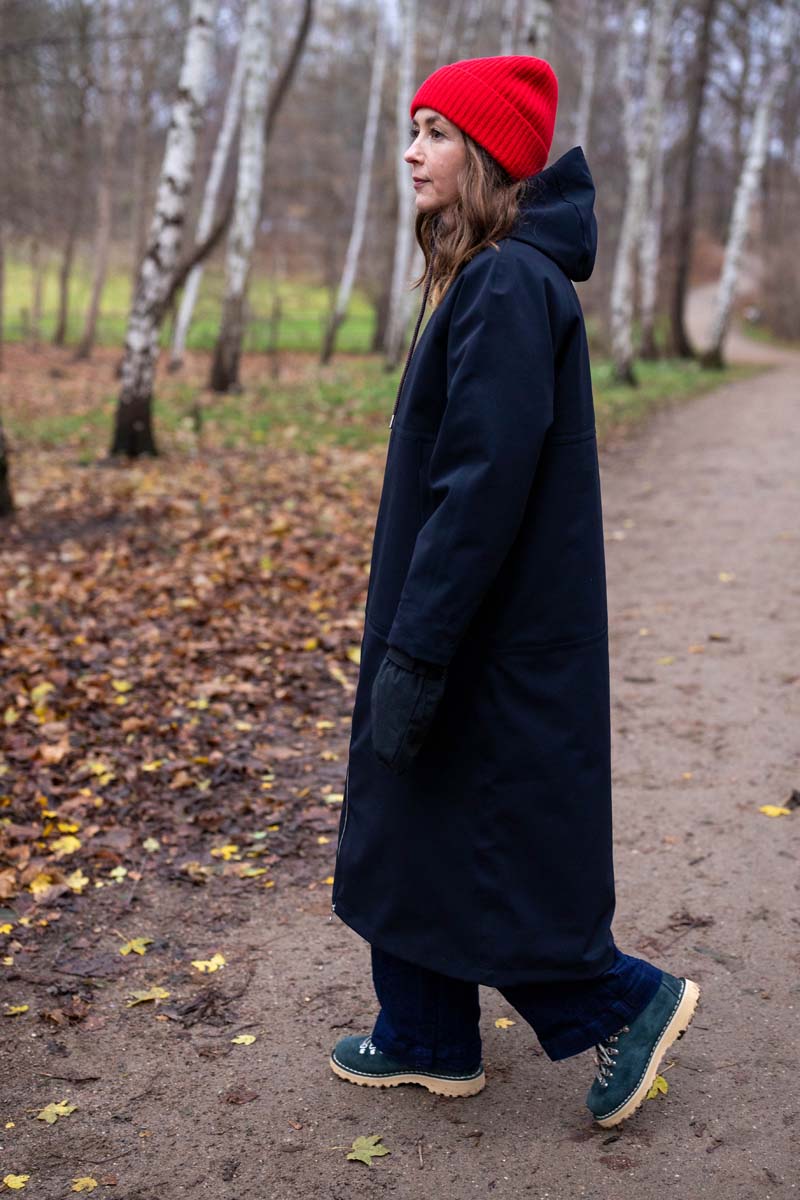 Daneroyal Winter Coat Black