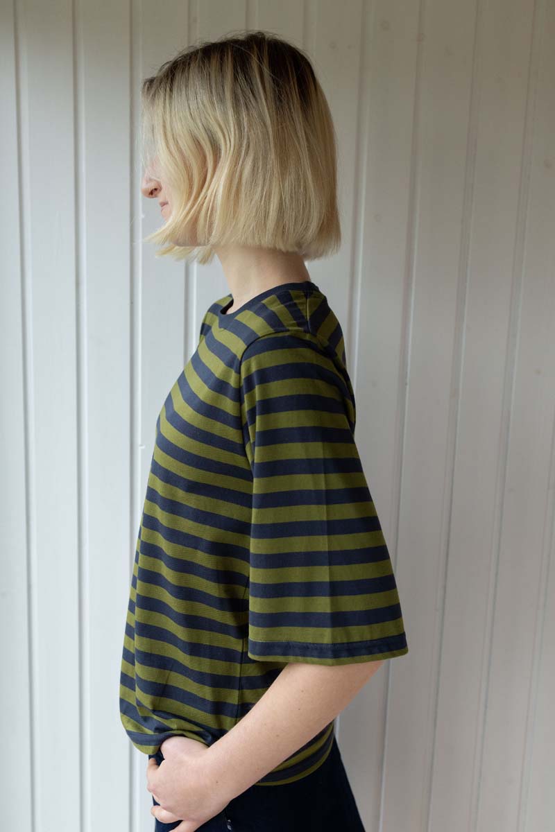 Danebasic Glad Tee Dk Navy/Olive