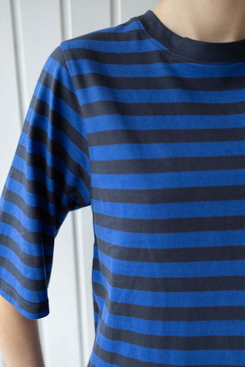 Danebasic Glad Tee Dk Navy/Blue