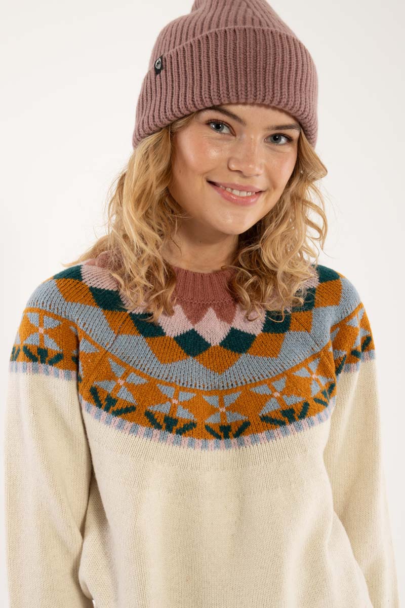 Daneglamping Wool Sweater Lt Beige