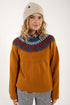 Uld Strik sweater med mønster