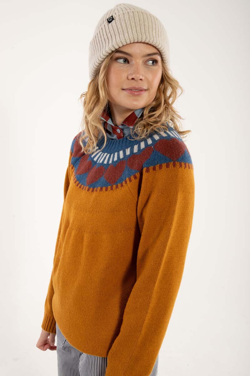 Daneglamping Wool Sweater Golden Honey